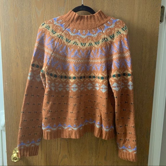 American Eagle Fair isle sweater